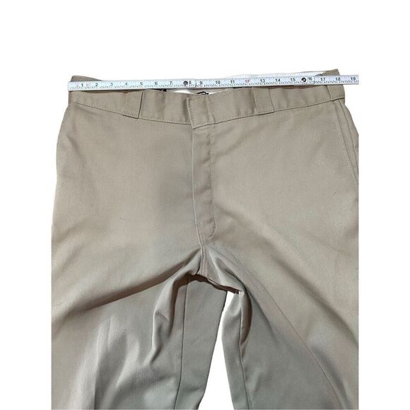 Dickies 864 Original Fit Mens Khaki work pants Sz 38x30 - Picture 4 of 8